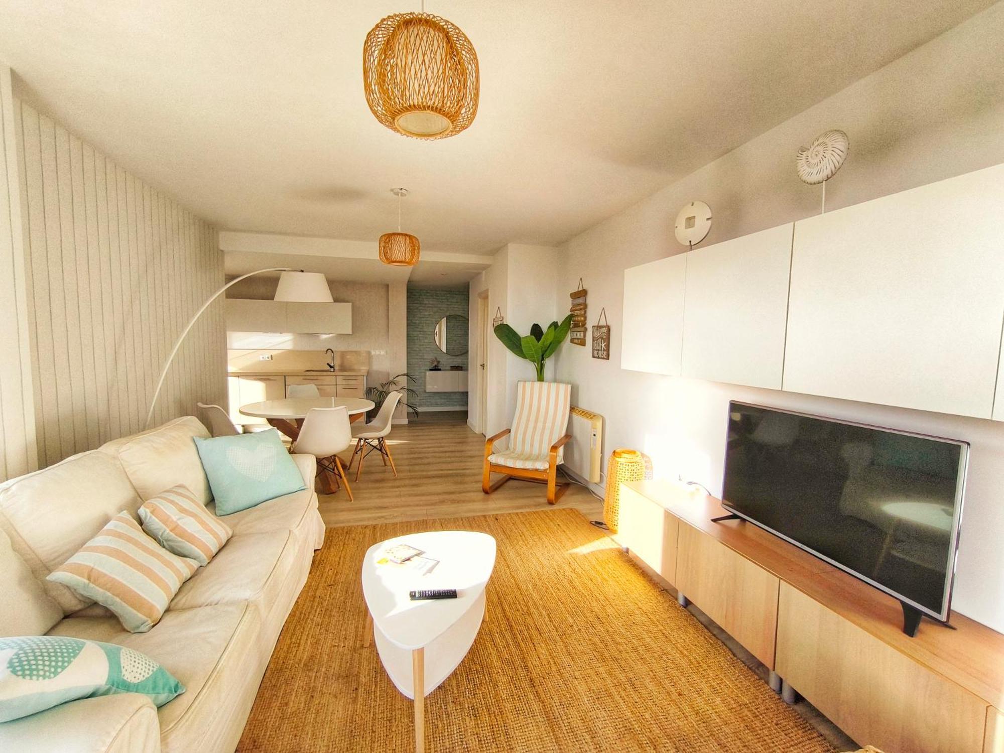 Apartamento Corrubedo Vistas Mar Y Playa Dış mekan fotoğraf